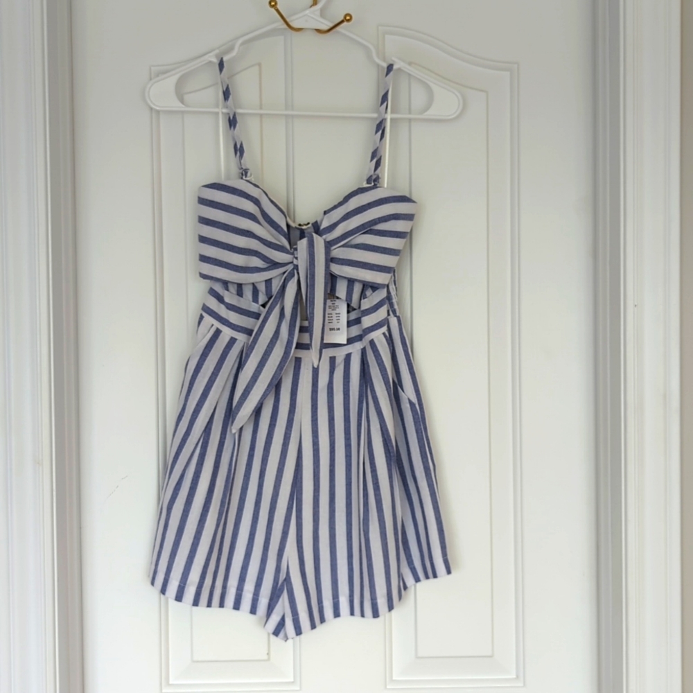 In The Beginning LA Romper NWT